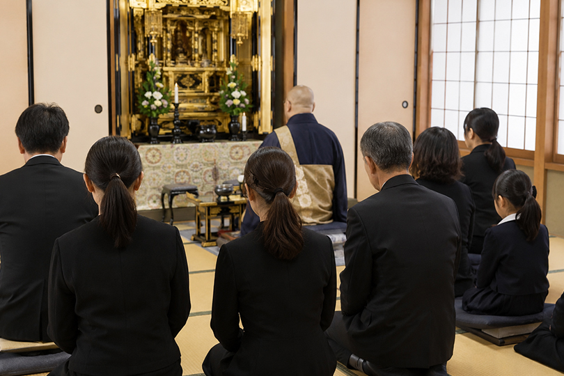 法事の服装やマナー(施主もしくは喪主・参列者・子どもの服装)