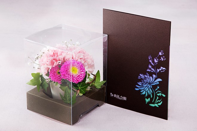 菊彩+後飾り用アレンジ花付セット