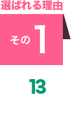 選ばれる理由