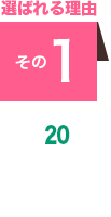 選ばれる理由